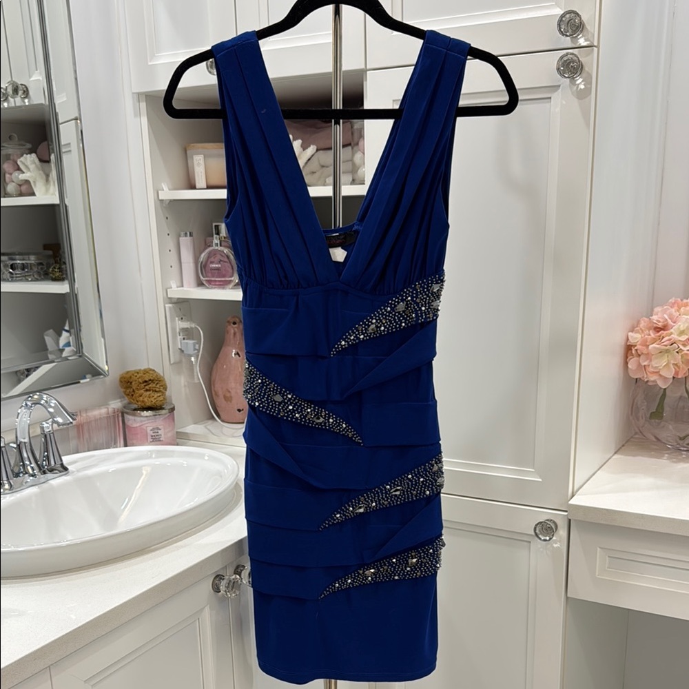 Chic Blue Dress for Elegant Occasions